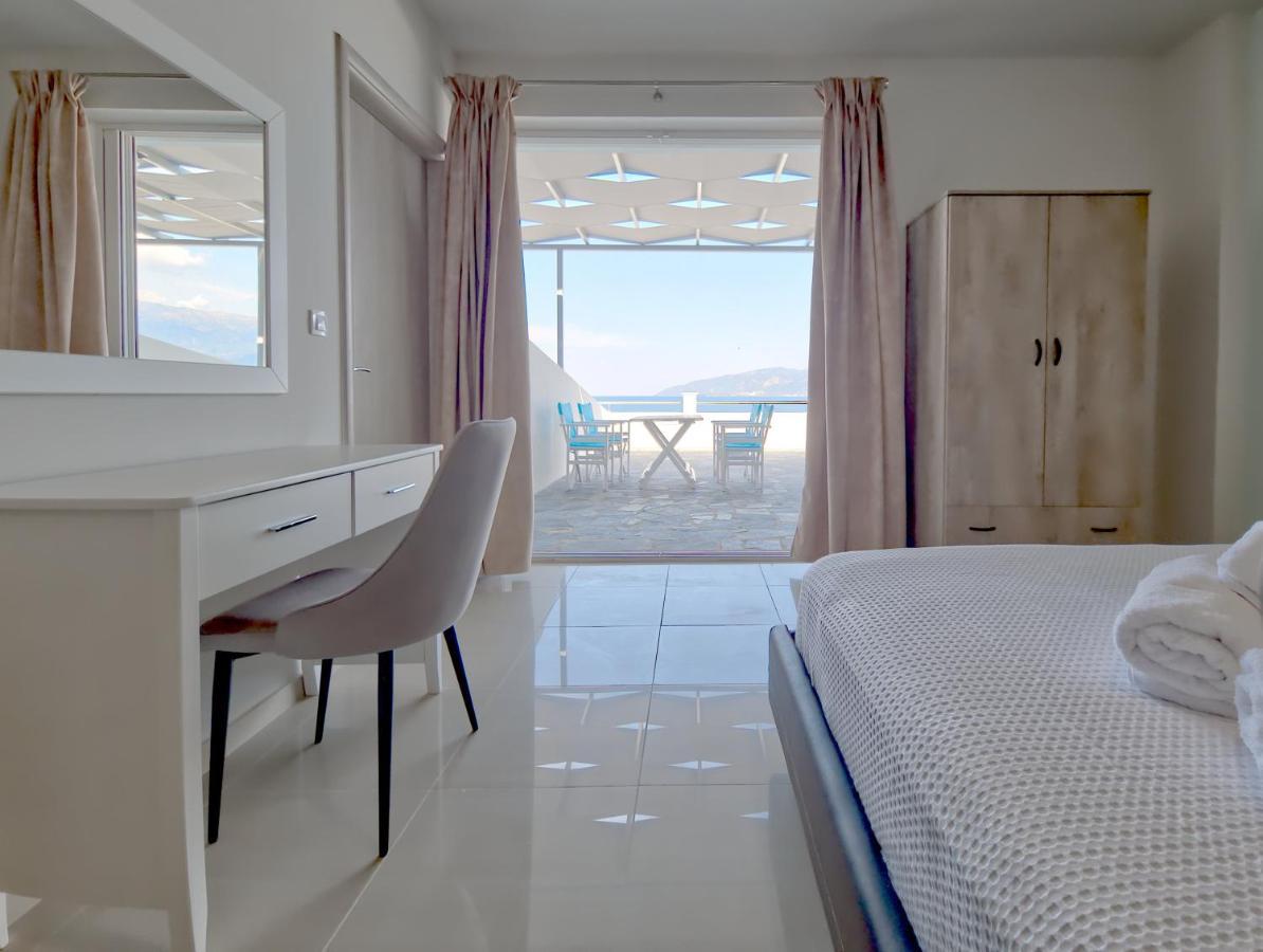 Epipleon Luxury Suites -105- Δωμάτιο 35Τμ Με Βεράντα 35Τμ Μπροστά Στη Θάλασσα Nafpaktos Dış mekan fotoğraf
